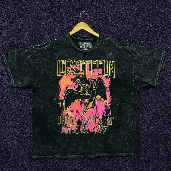 Led Zeppelin Fallen Angel Water color Tshirt size 2XL - Picture 1 of 5